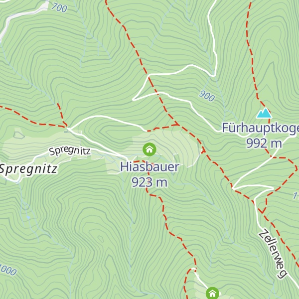 Map of Hiasbauer
