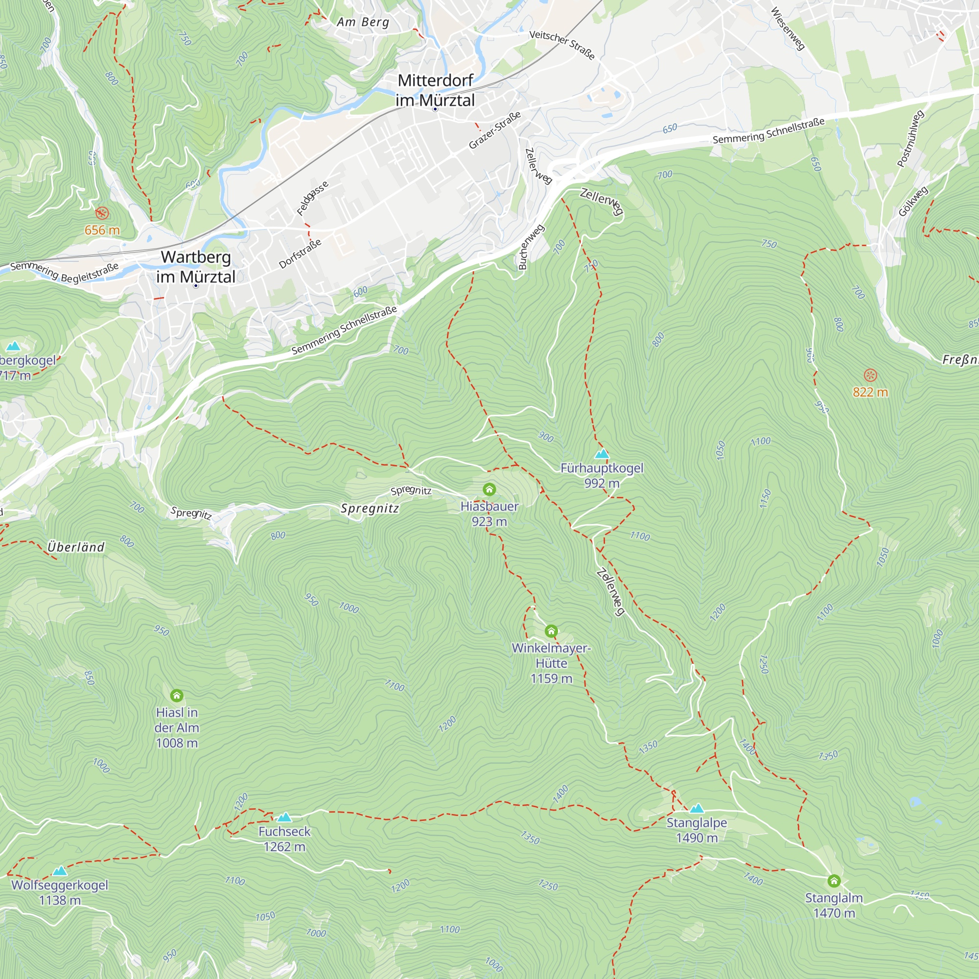 Hiasbauer map