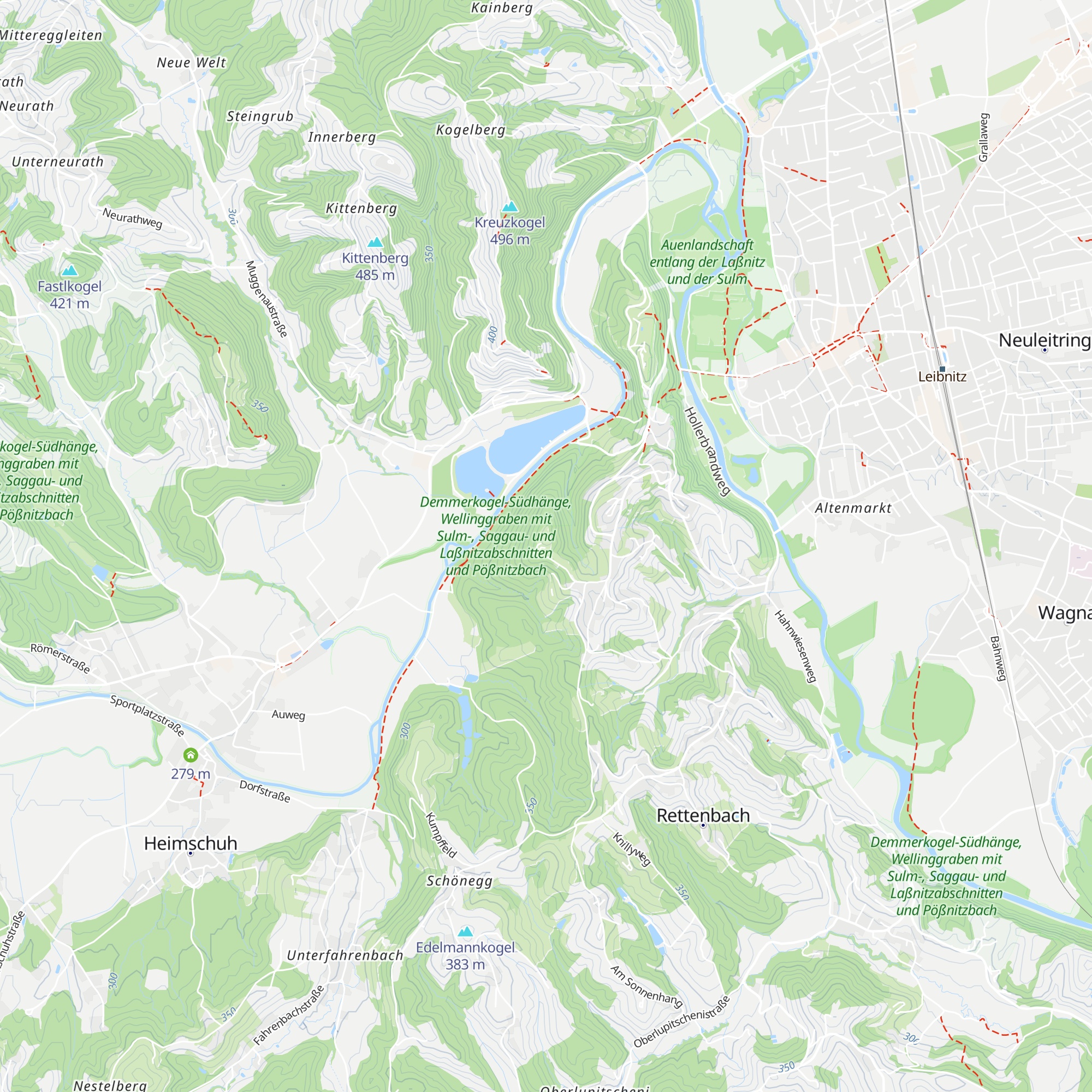 Wohnanlage Koglbauer map