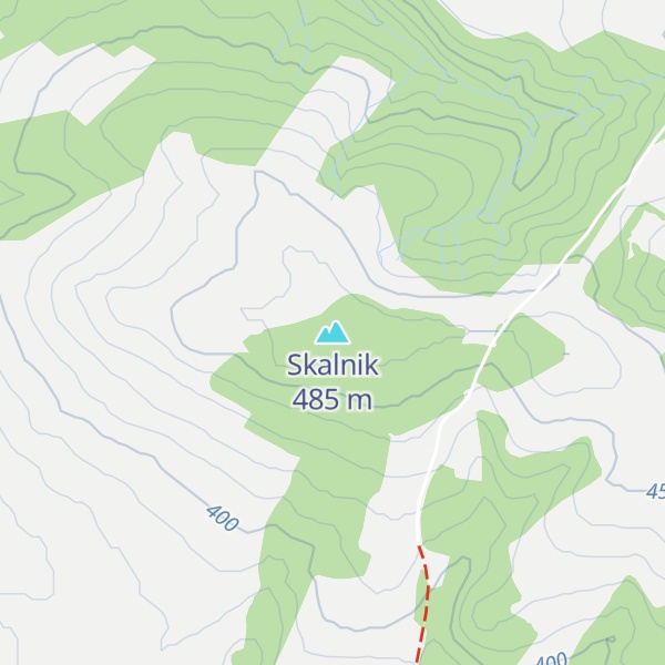 Map of Skalnik