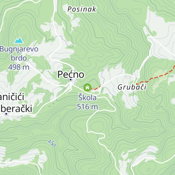 Map of Škola