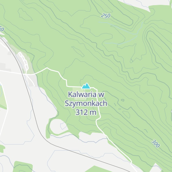 Map of Kalwaria w Szymonkach