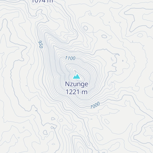 Map of Nzunge