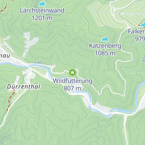 Map of Wildfütterung