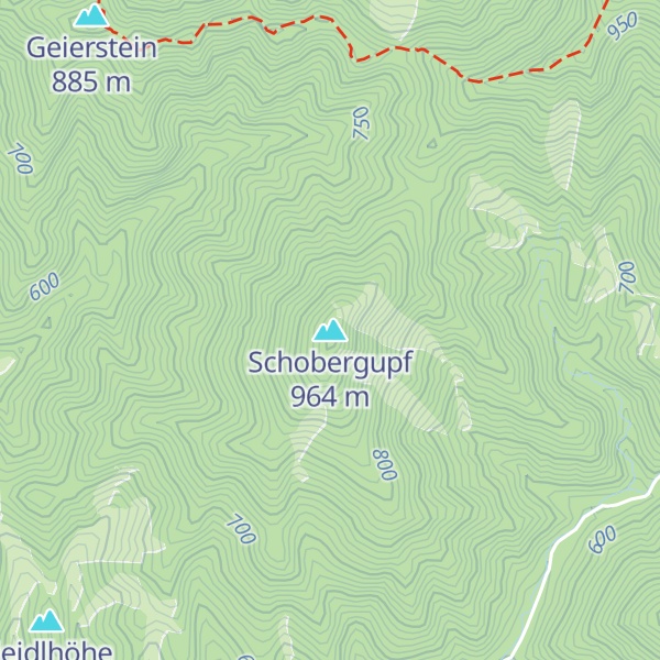 Map of Schobergupf