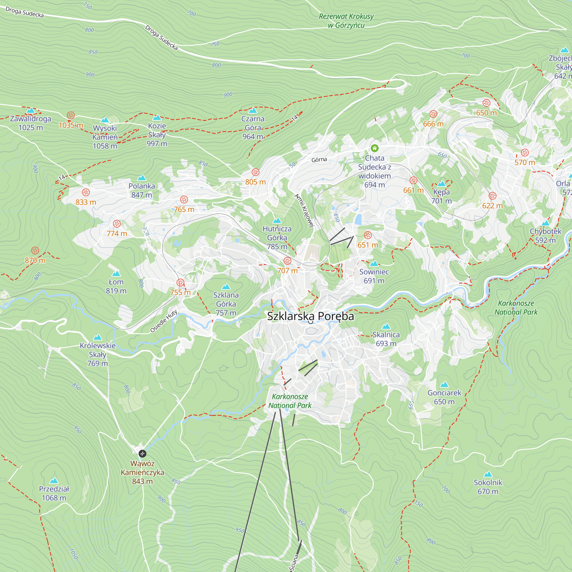 Informacja Turystyczna map