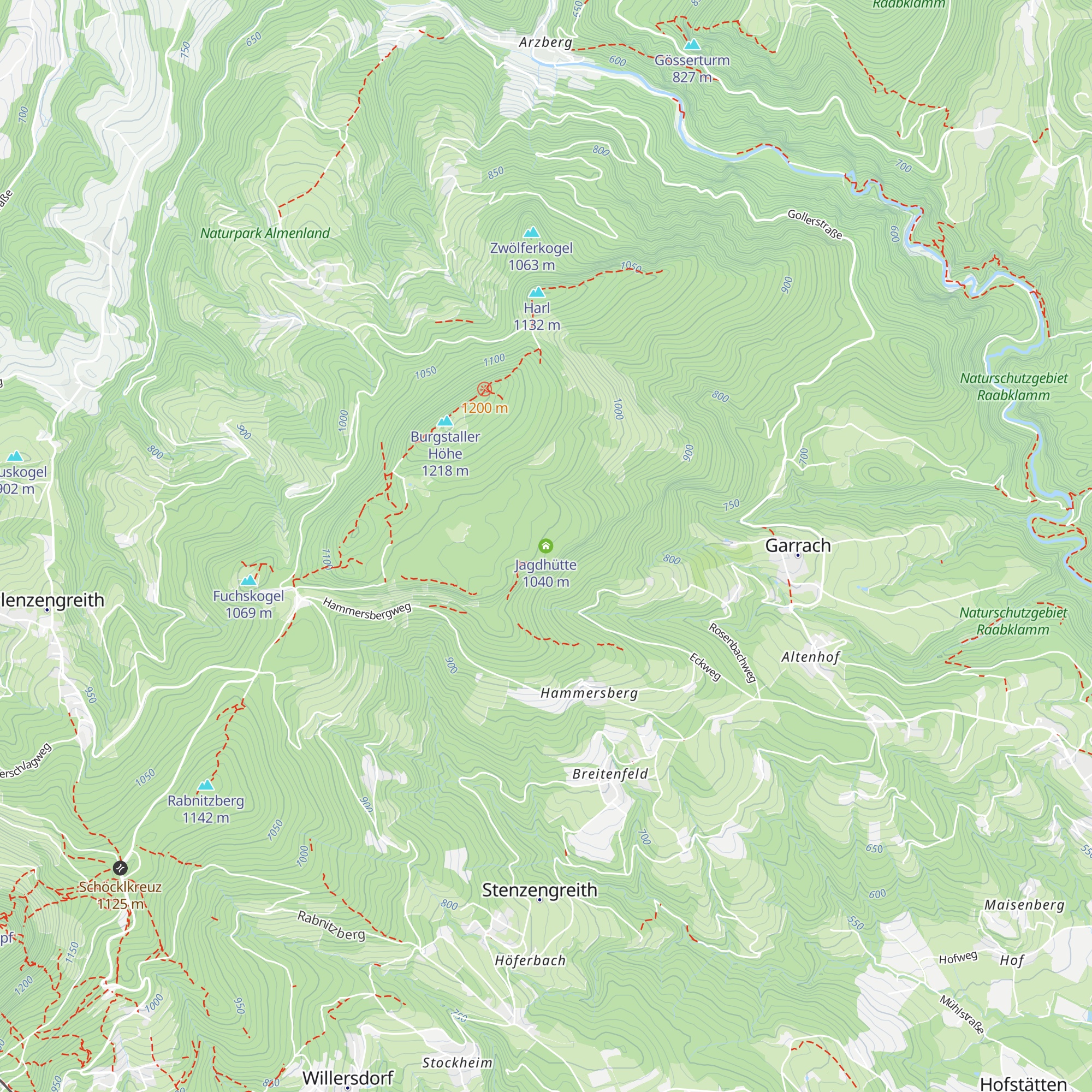 Jagdhütte map
