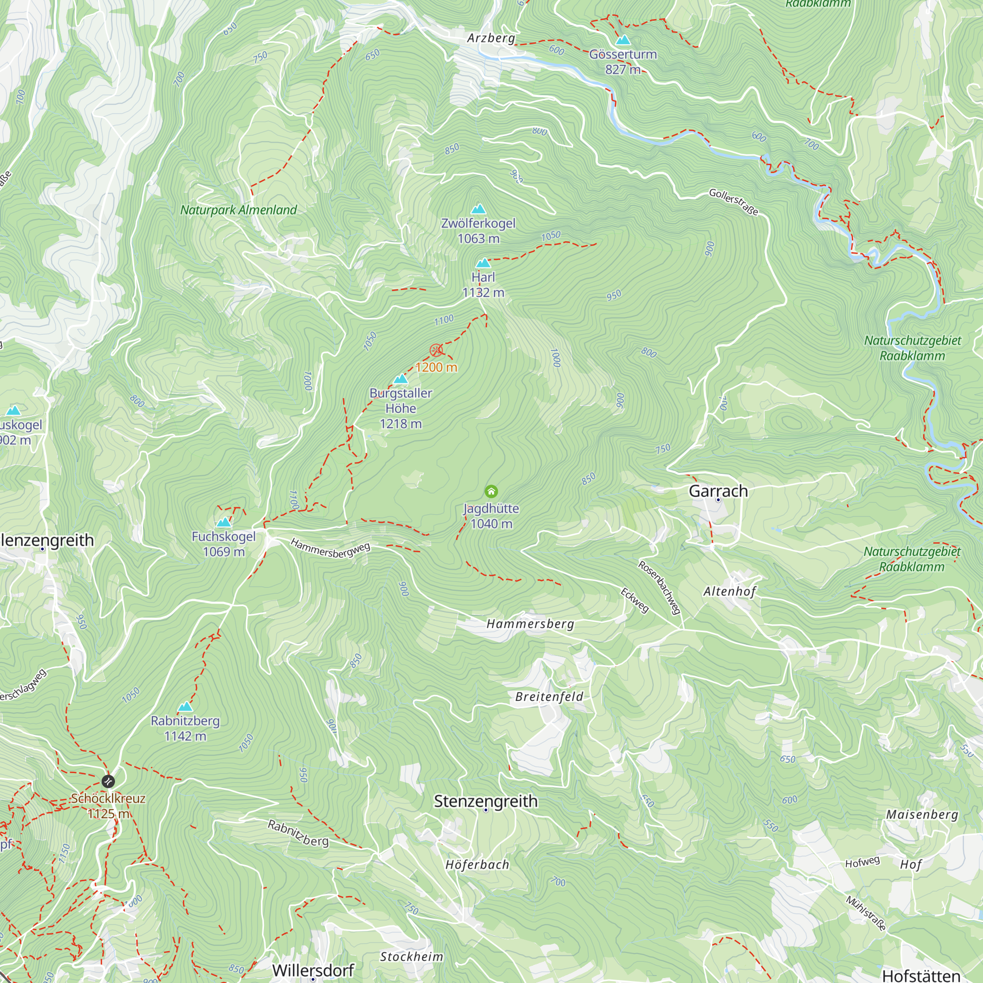 Jagdhütte map