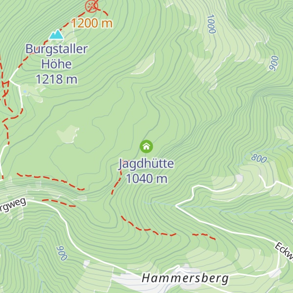 Map of Jagdhütte