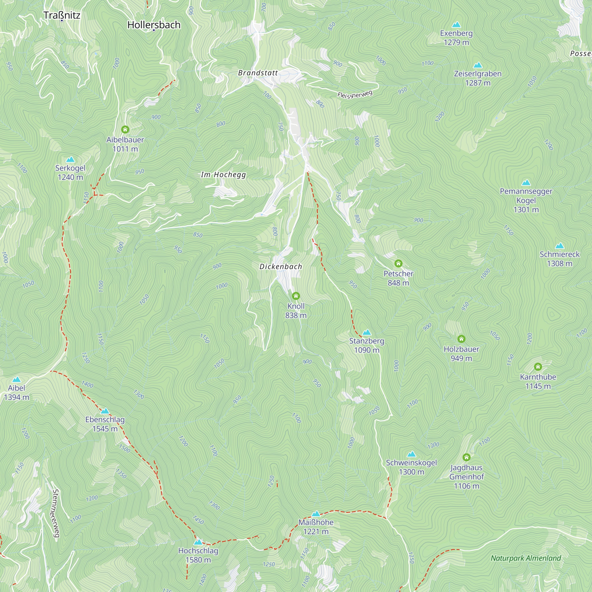Knoll map