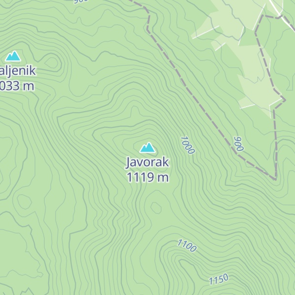 Map of Javorak