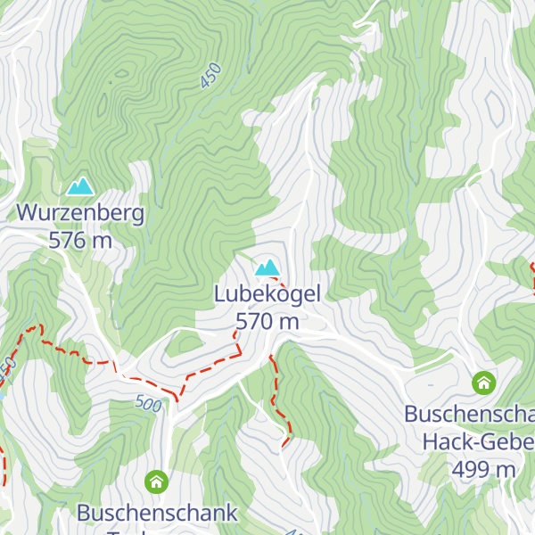 Map of Lubekogel