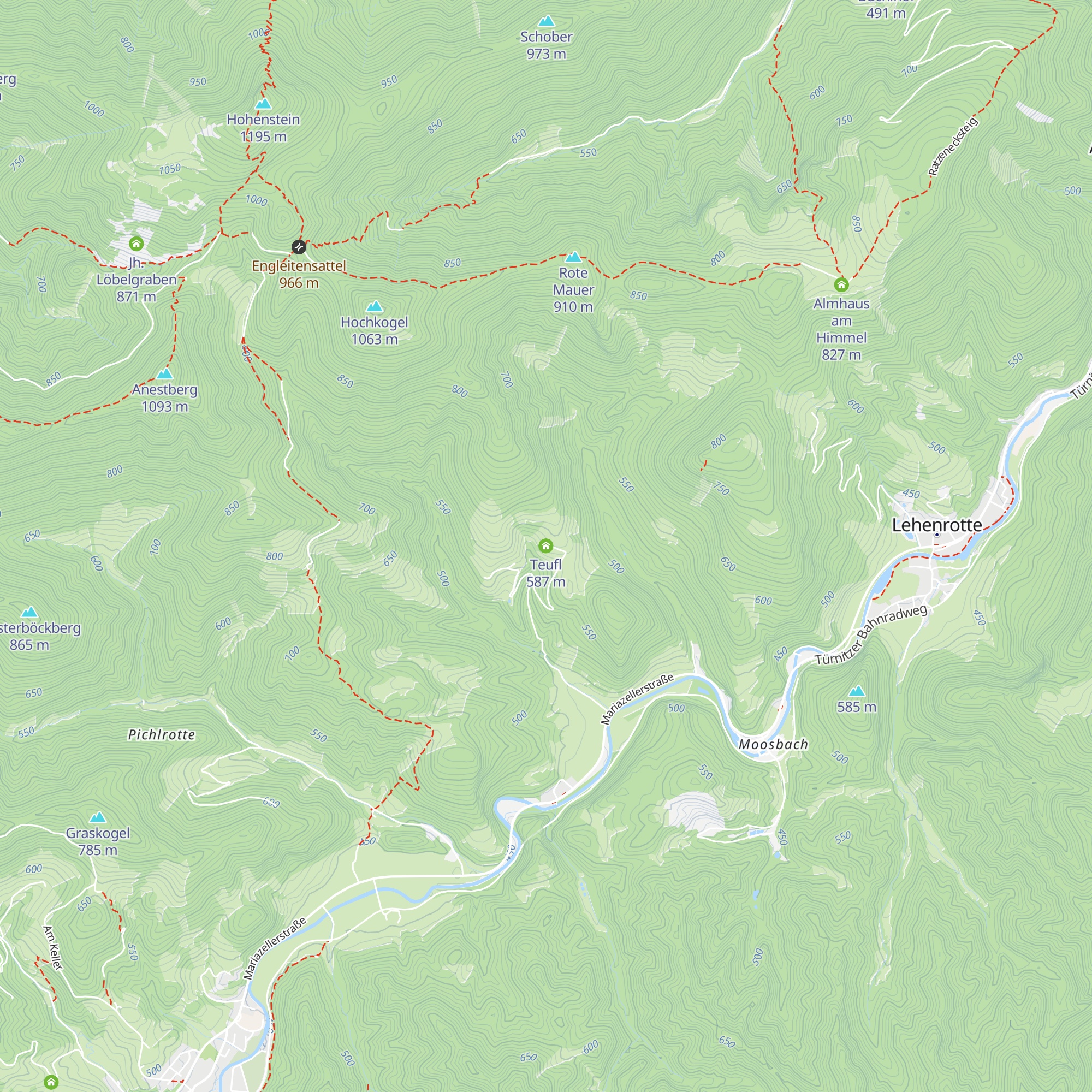 Teufl map