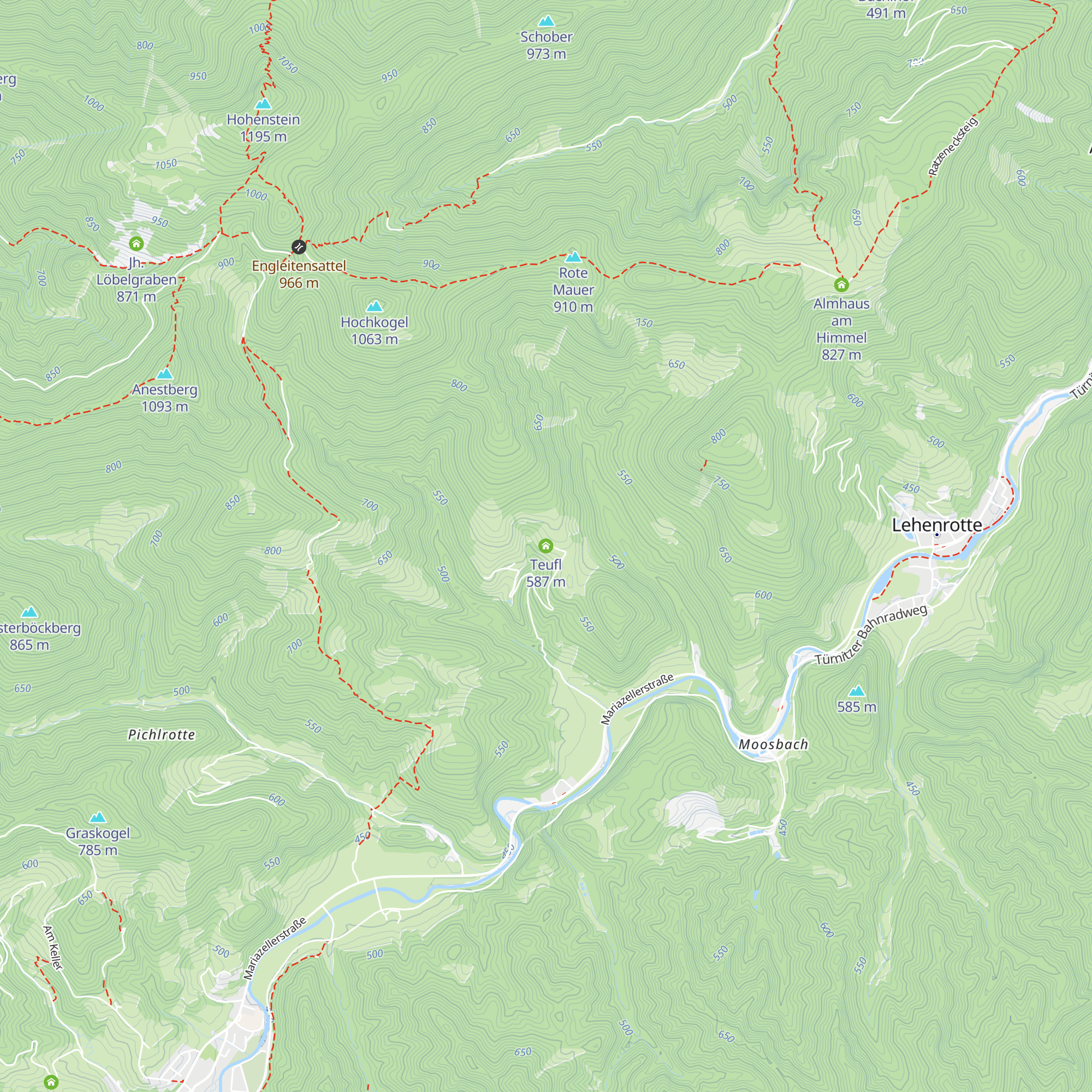 Teufl map