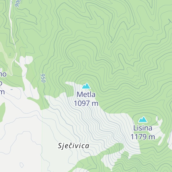 Map of Metla