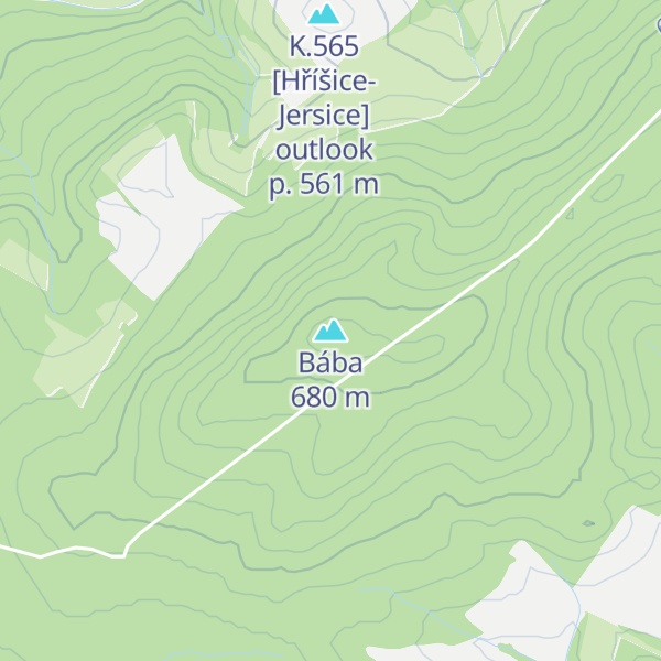Map of Bába