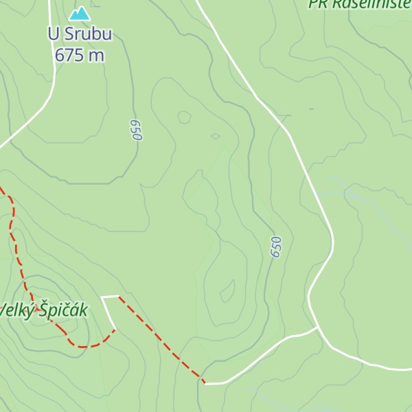 Map of V Pralese