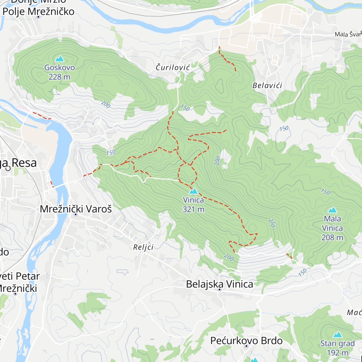 Mladen Polović map