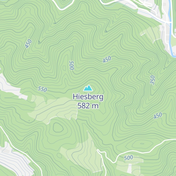 Map of Hiesberg