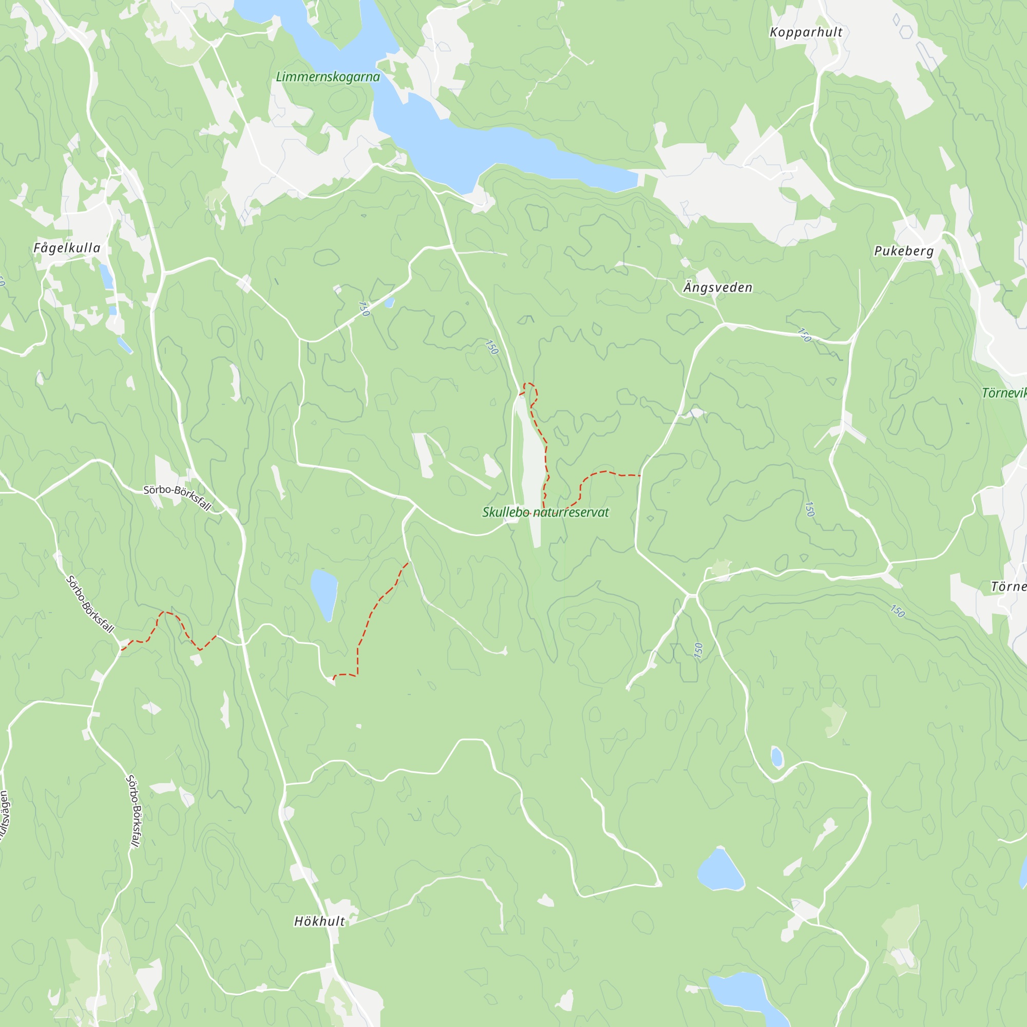 Svensbo raststuga map