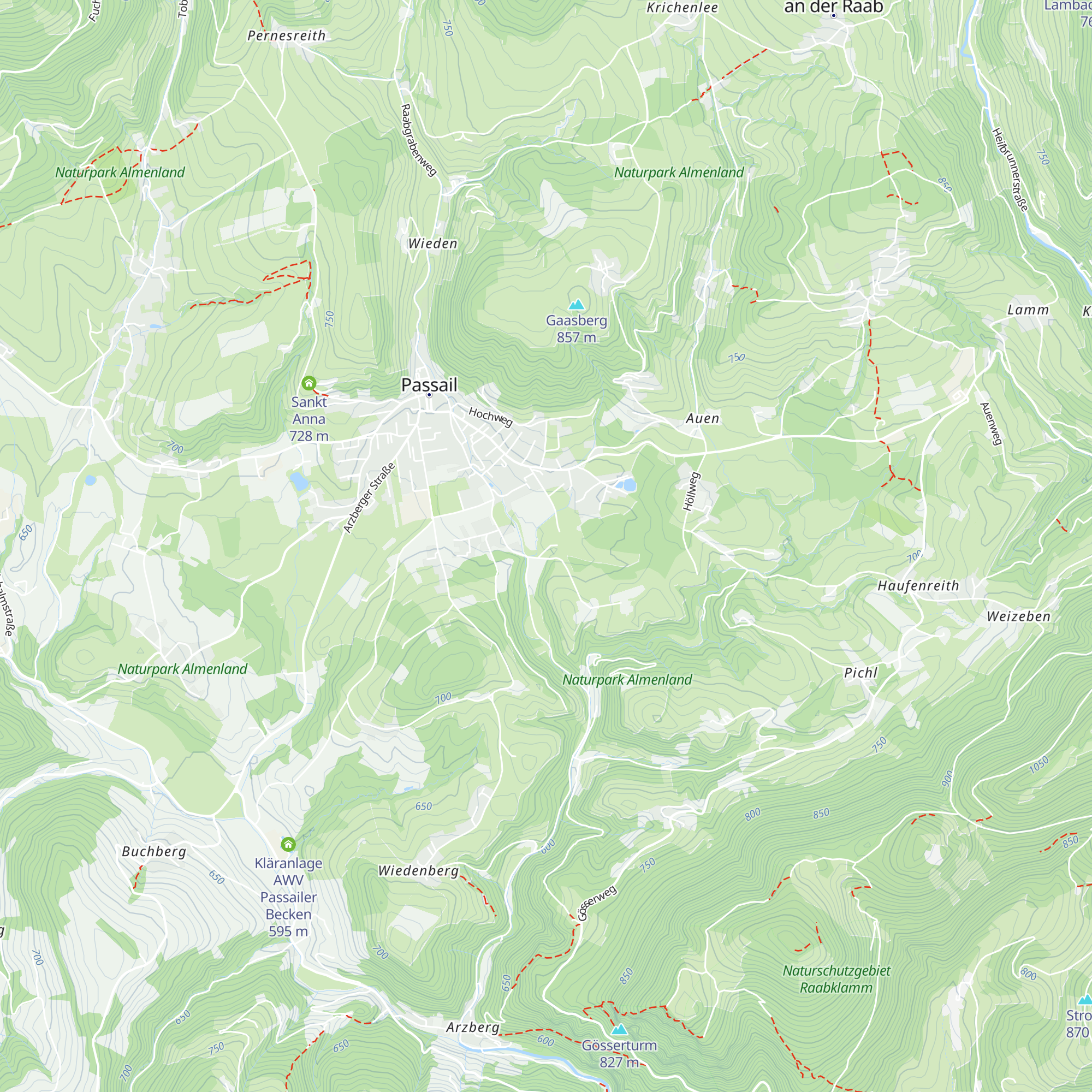 Hechtlturm map