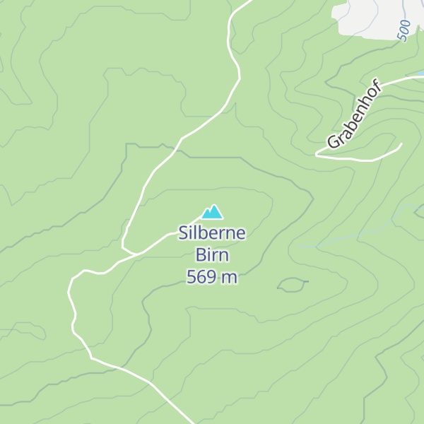 Map of Silberne Birn