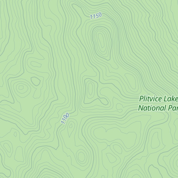 Map of Opaljeni Vršak
