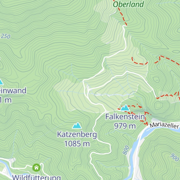 Map of Falkensteinalm
