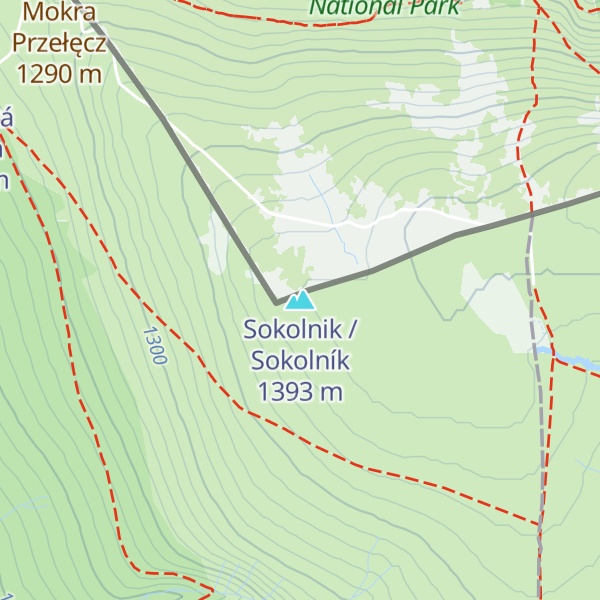 Map of Sokolnik / Sokolník