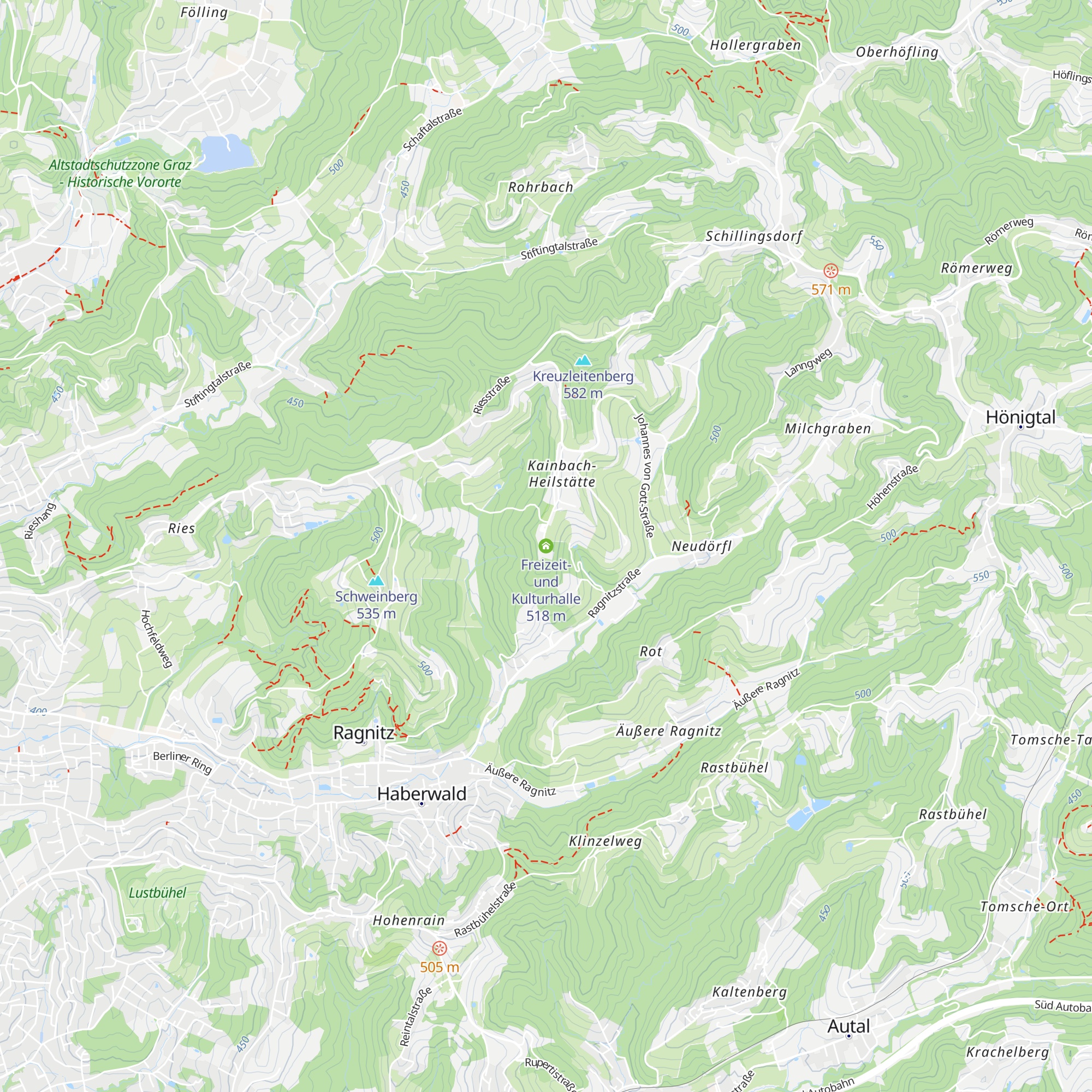 Freizeit- und Kulturhalle map