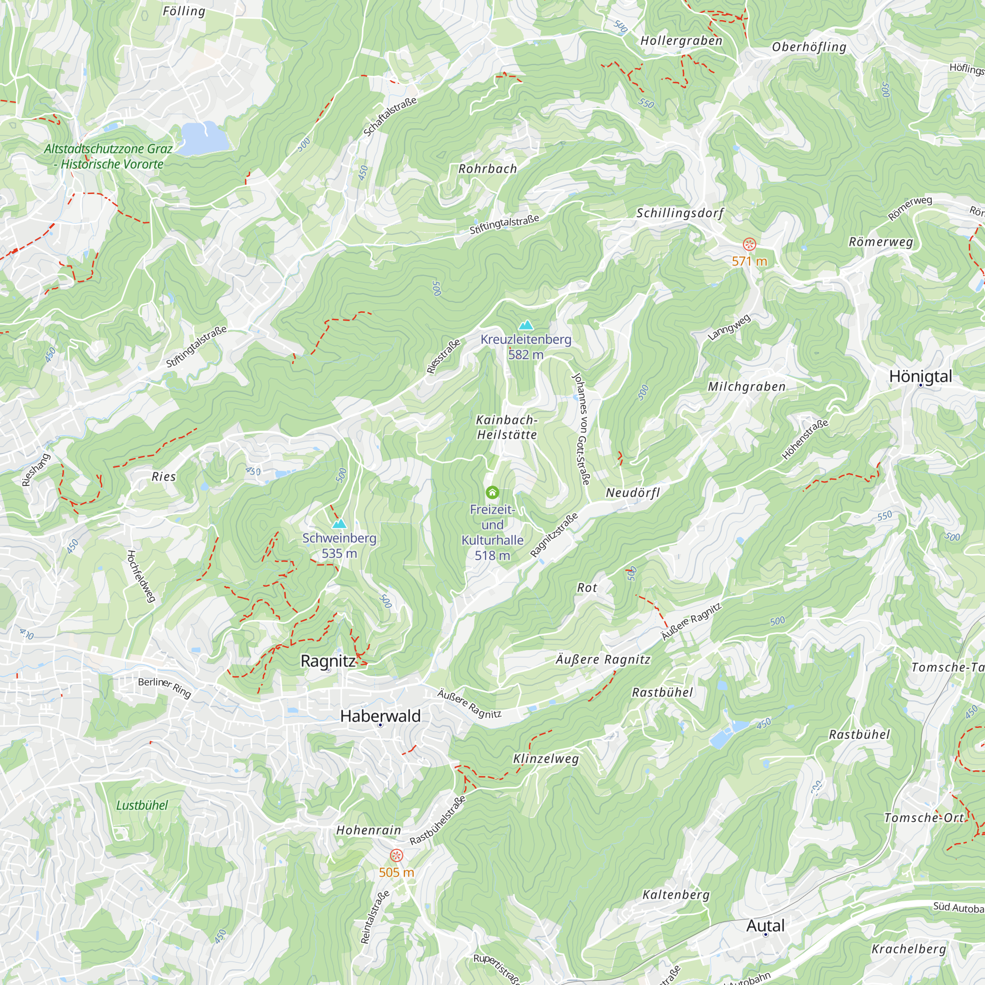 Freizeit- und Kulturhalle map
