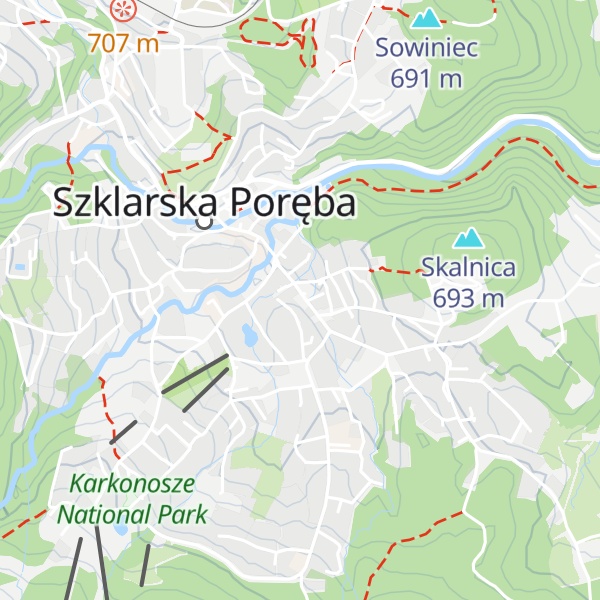 Map of Chata Ducha Gór