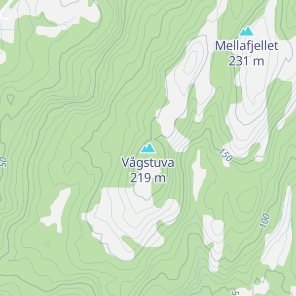 Map of Vågstuva