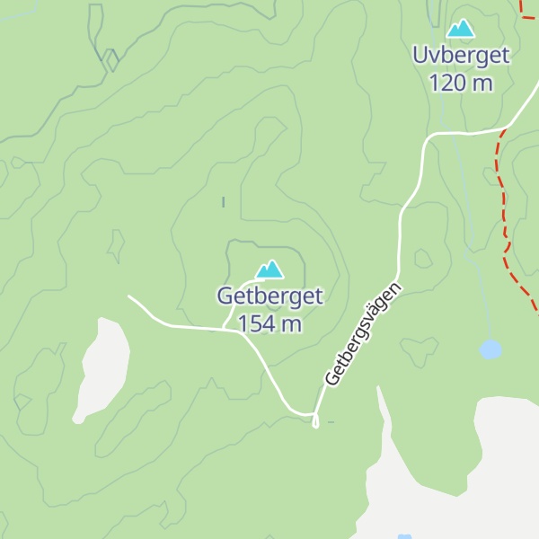 Map of Getberget