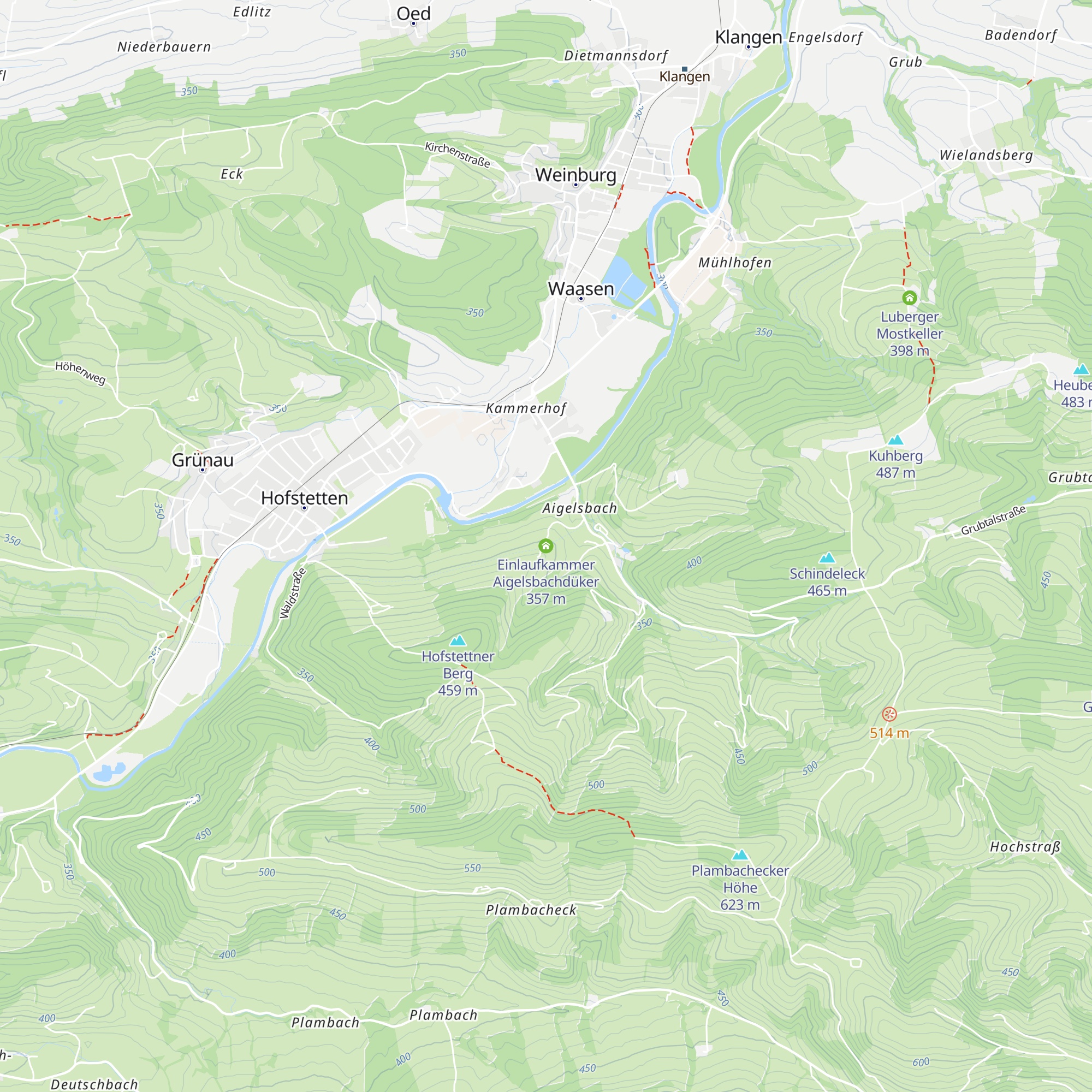 Einlaufkammer Aigelsbachdüker map
