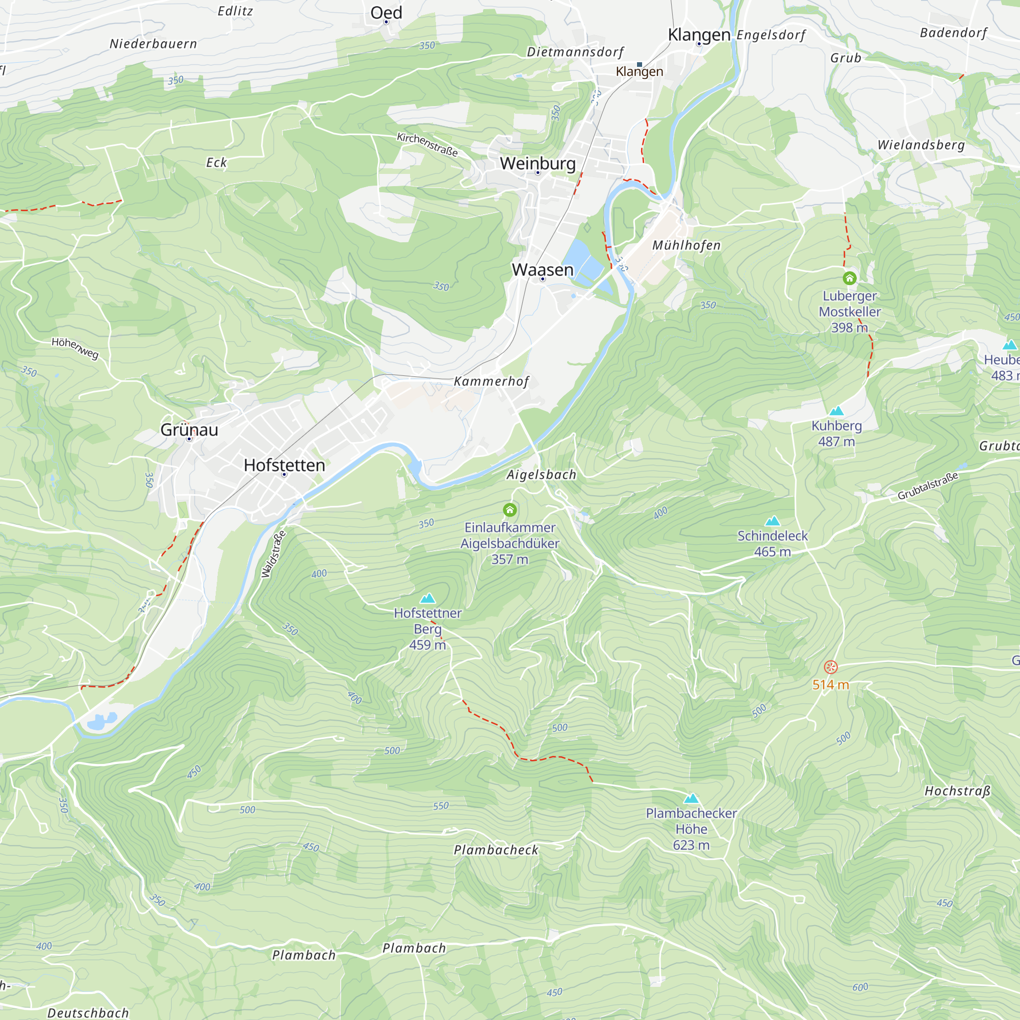Einlaufkammer Aigelsbachdüker map