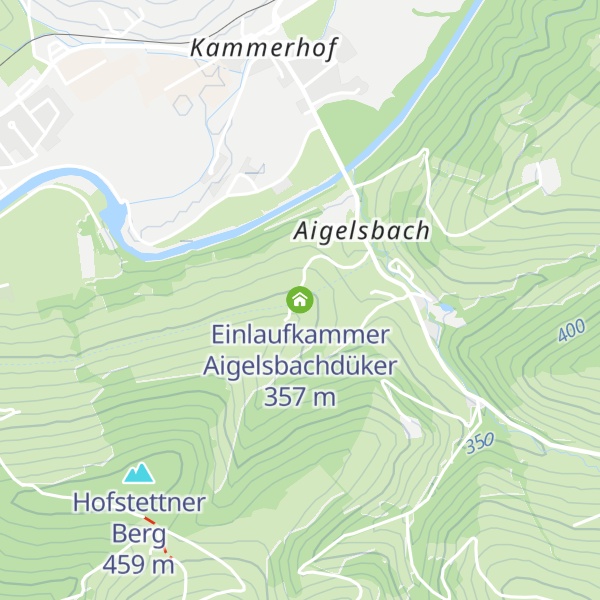 Map of Einlaufkammer Aigelsbachdüker