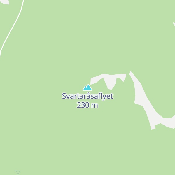 Map of Svartaråsaflyet