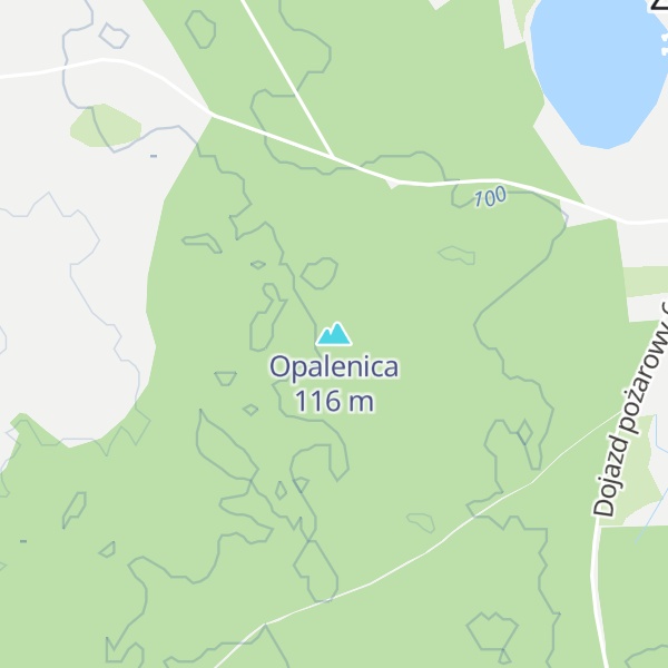 Map of Opalenica