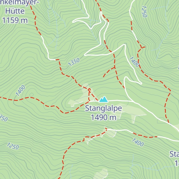 Map of Leopold-Wittmaier-Hütte