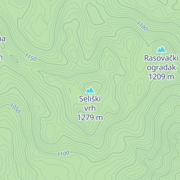 Map of Seliški vrh