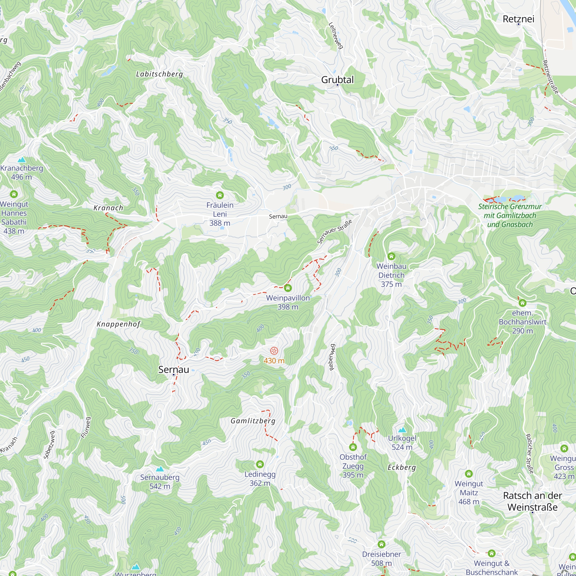 Weinpavillon map