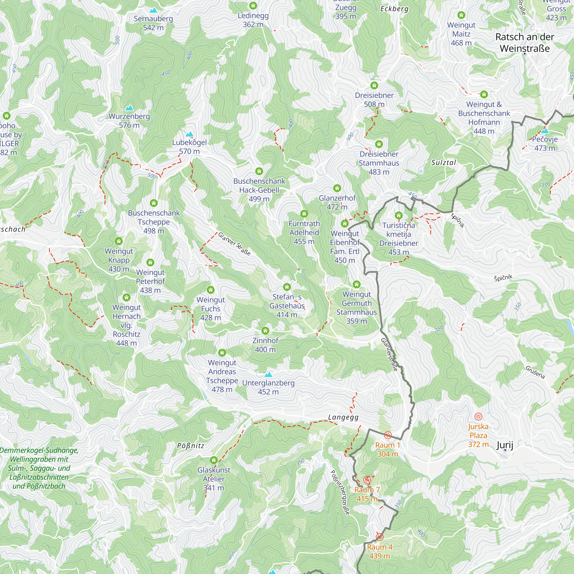 Stefan´s Gästehaus map