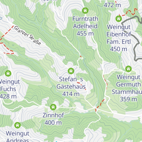 Map of Stefan´s Gästehaus
