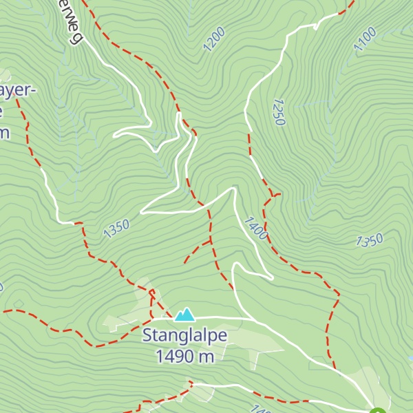 Map of Engelbert Mautner Hütte