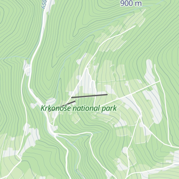 Map of Chata Hubertka