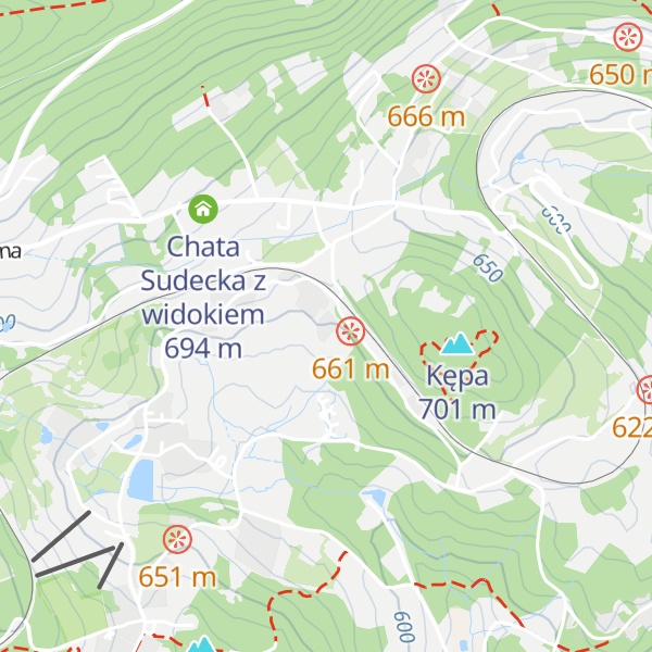 Map of Chata Jaga