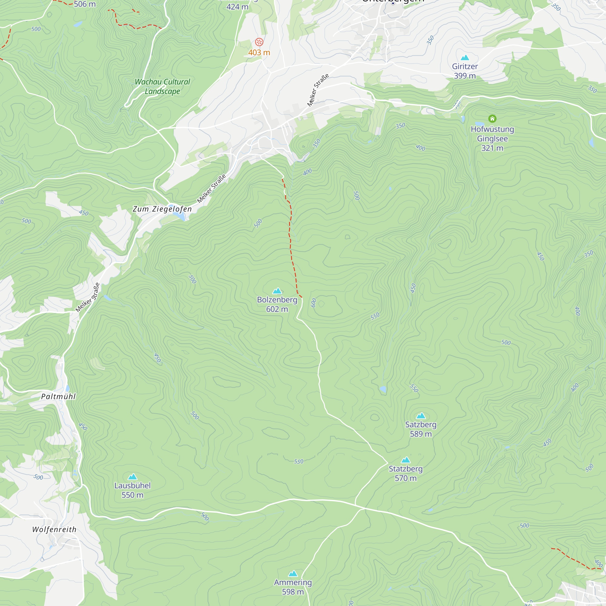 Zur toten Frau map