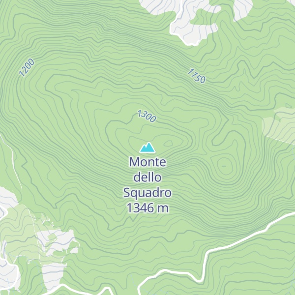 Map of Monte dello Squadro