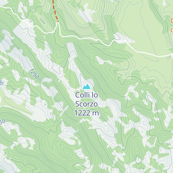 Map of Colli lo Scorzo